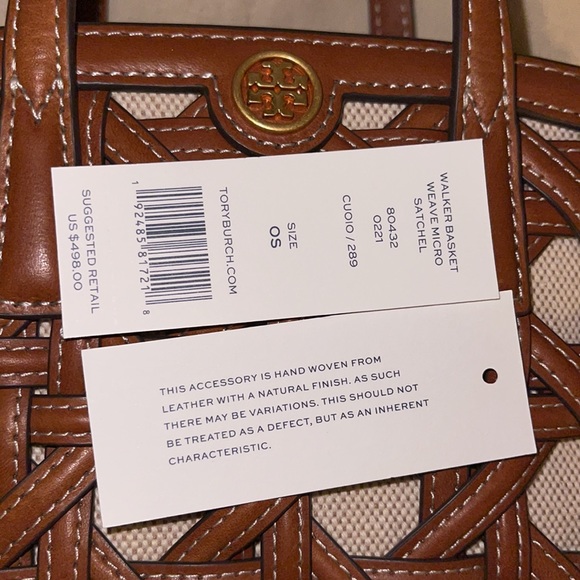 walker basket weave satchel